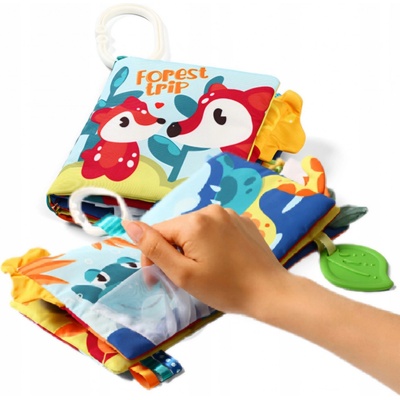 Babyono senzorická knížka Forest 1513 – Zbozi.Blesk.cz
