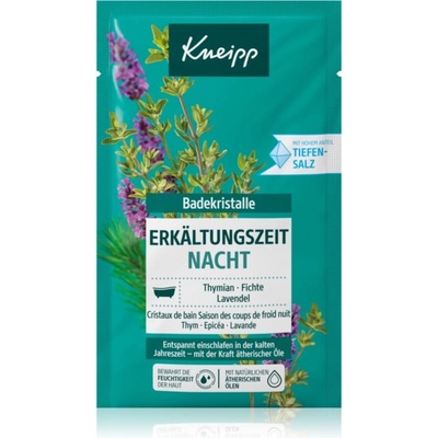 KNEIPP Sůl do koupele Erkaltungzeit Nacht Tymián Lavendule 60 g