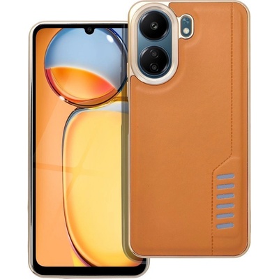Milano Case pouzdro / kryt pro Xiaomi Redmi 13C brown / hnědé