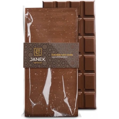 Čokoládovna Janek mléčná se solí 85 g