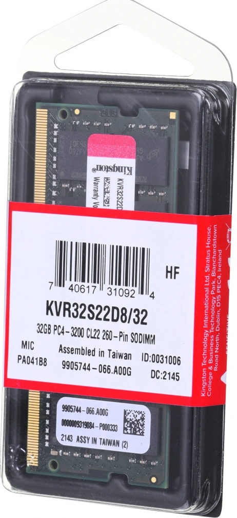 Kingston KVR32S22D8/32 od 254,59 € - Heureka.sk