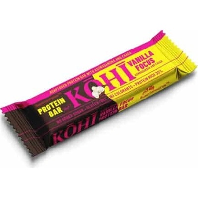 SUPERIONHERBS KOHI adaptogenní protein tyčinka Vanilla 50 g – Hledejceny.cz