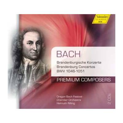 Johann Sebastian Bach: Brandenburgische Konzerte 2 CD – Hledejceny.cz