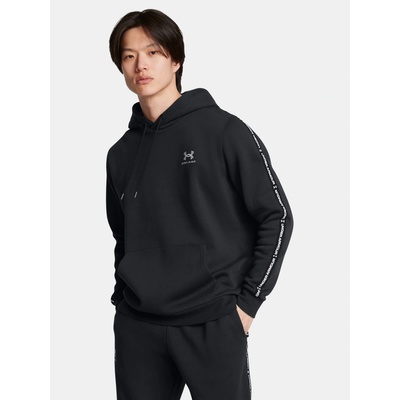 Under Armour UA Icon Fleece FZ Taping čierna