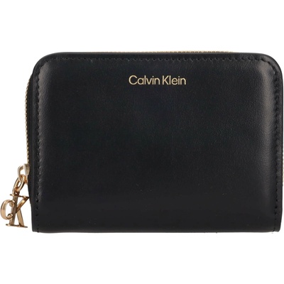 Malá dámská kožená peněženka Calvin Klein Villa černá