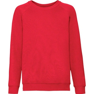 Fruit of the Loom Detská mikina 62-039-0 Red