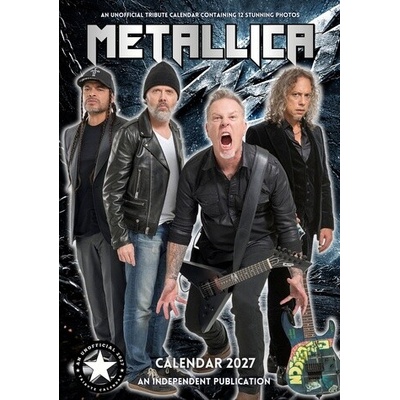 Nástenný Metallica A3 29,7 x 42 cm 2027