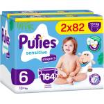 pufies Бебешки пелени Pufies Sensitive - Extra Large, размер 6, 164 брой, 13+ kg, Mega Pack 2 (54000235) - ozone