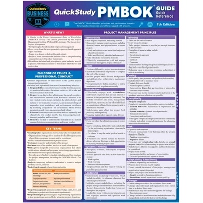 Pmbok - Quick Study
