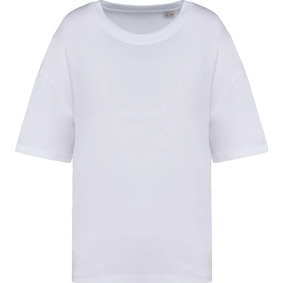 Dámské ekologické tričko Oversized bílá