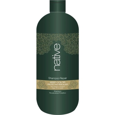 Edelstein Native oživující šampon s keratinem a arganem 1000 ml