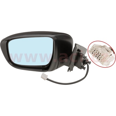 ACI zp. zrcátko el. ovládané s blikačem černé (5pinů) L 3383805