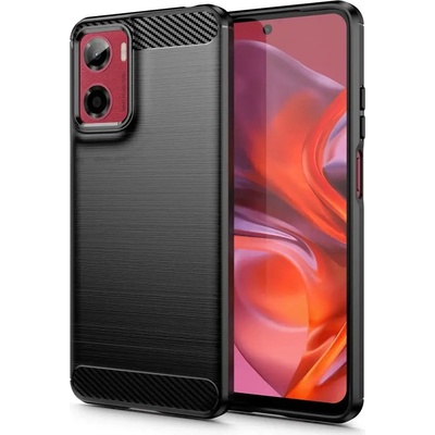 Tech-Protect Калъф Tech-Protect TPUCarbon за Motorola Moto G05 / E15 - Черен (5906302361267)