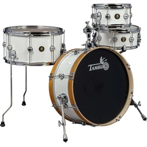 Tamburo 4GIG Glossy White Soft Sparkle Акустични барабани-комплект (TB 4GIGWH)