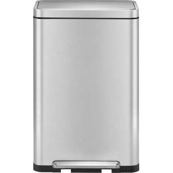 EKO 45 л кош за отпадъци с педал матиран инокс EKO от серия X-CUBE (EKO936845Matts/s)