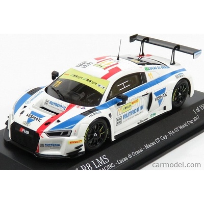 Minichamps Audi R8 Lms Team Hcb Rutroni Racing N 11 Fia World Gt Cup Macau 2017 L.di Grassi Bílá 1:43