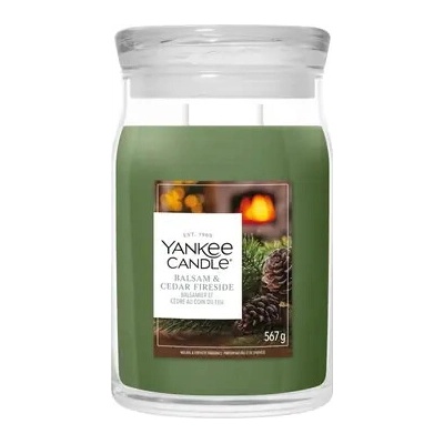 Yankee Candle Signature BALSAM & CEDAR FIRESIDE 567 g