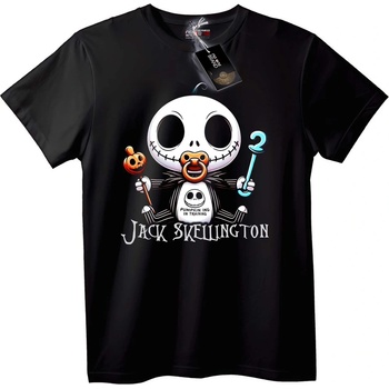NOONEBRAND Тениска Jack Skellington Бебе - M, White