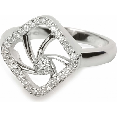 Silver Cat stříbrný prsten s kubickými zirkony Beauty SC082