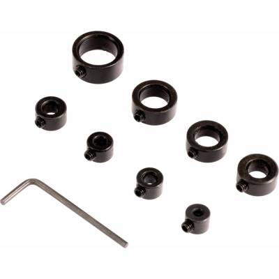 Sada dorazů hloubky vrtání 3–16 mm, 9 dílů Kraft&Dele KD11253 KD11253