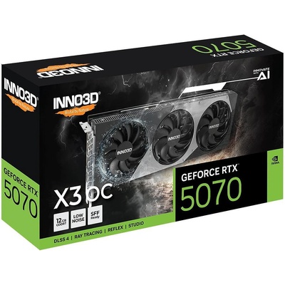 Inno3D GeForce RTX 5070 X3 OC 12GB GDDR7 192bit (N50703-12D7X-195064L)