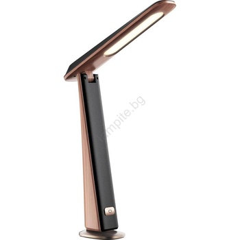 MILAGRO Димируема акумулаторна настолна LED лампа TOP LED/4W/5V 1800 mAh 3000/4000/5000K кафява/черна (MI2843)