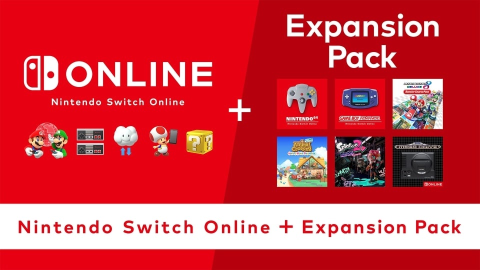 Obsah předplatného Nintendo Switch Online
