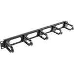 Lanberg Организатор за кабели Lanberg AK-1205-B 1U тип B черен (AK-1205-B)