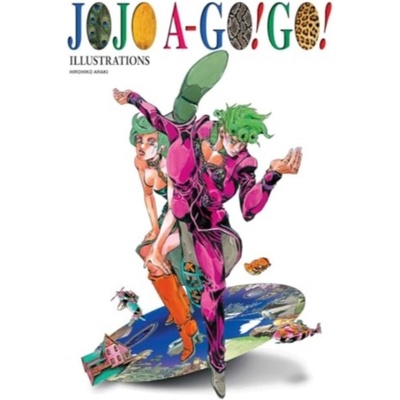 Gardners Kniha JoJo’s Bizarre Adventure - Artbook JoJo A-Go!Go! ENG