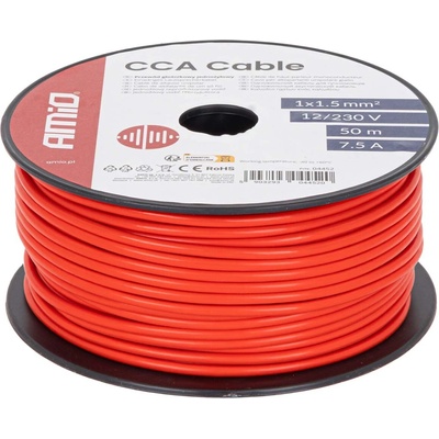 Amio 04452 Vodič reproduktoru jednožilový CCA 1x1.5mm2 50m