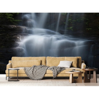 AG design FTNXXL-3023 vliesová fototapeta Forest Waterfall rozměry 360 x 270 cm