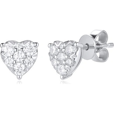 Silverino náušnice se zirkony 8730 SE08730CZZSW-1