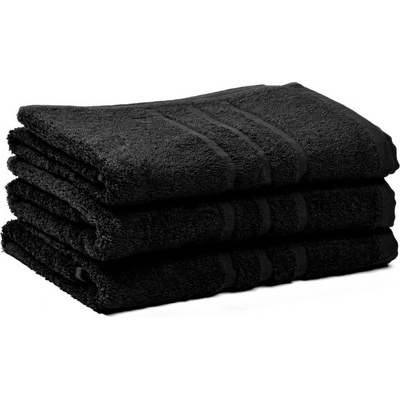 PROFOD COMFORT / Froté osuška XL plážová, 500 g/m2 - černá 100x180 cm (prof_2543)