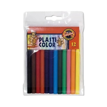 Plasti color PE Voskovky 12 farieb KIN