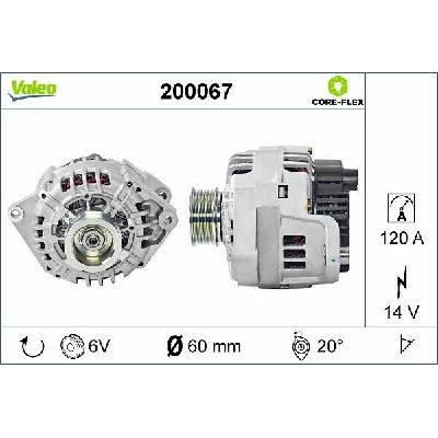 Generátor VALEO 200067