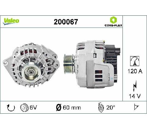 Generátor VALEO 200067