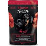 Dibaq Fitmin For Life Телешки пауч за кученца и възрастни кучета с инулин 85 g