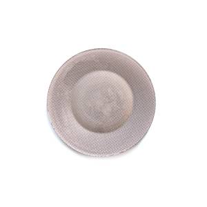 Bormioli Rocco - Стъклено плато за сервиране ф31см COPPER -INCA METALLIC (4.50012) (0110270)