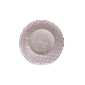 Image 1 of Bormioli Rocco - Стъклено плато за сервиране ф31см COPPER -INCA METALLIC (4.50012) (0110270)
