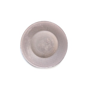 Bormioli Rocco - Стъклено плато за сервиране ф31см COPPER -INCA METALLIC (4.50012) (0110270)
