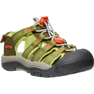KEEN Детски сандали Keen Kid's Newport Boundless Sandals - Dark Olive / Scarlet Ibis - размер 25/26 (EU) (702-3345-0312)