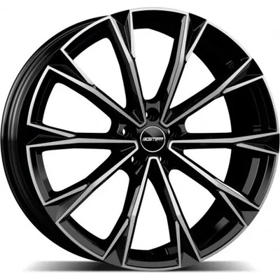 GMP TOTALE 10.5X21 5X112 ET43 black polished