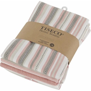 Tiseco Home Studio Памучни кърпи за съдове в комплект 5 бр. 50x70 cm - Tiseco Home Studio (9266PINK)