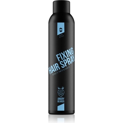 Angry Beards Hairy Styles fixační lak na vlasy pro muže 300 ml