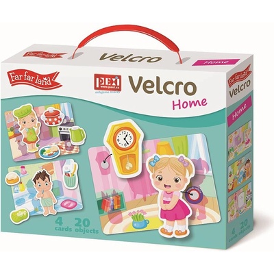 PEXI Velcro skládačky Domov Home