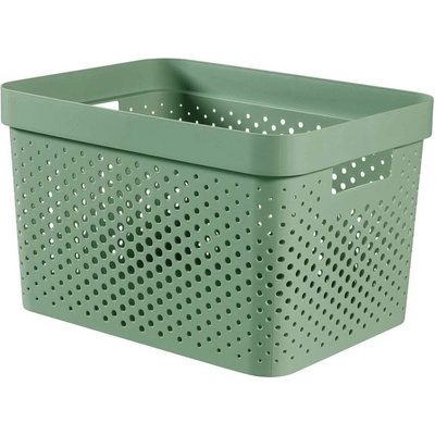 CURVER Úložný box INFINITY 17 l recyklovaný plast zelený