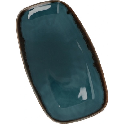 DUDSON Talíř mělký obdélníkový 355x189 mm Harvest Blue