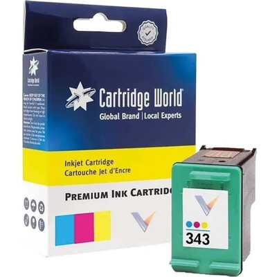 Compatible HP-343 (C8766E) съвместима мастилена касета (yellow, magenta, cyan) (0.390K) (HP C8766E)