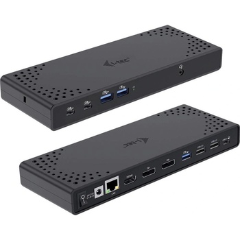 i-Tec USB-C HDMI Dual DP Docking Station with Power Delivery 100 W C31TRIPLE4KDOCKPD