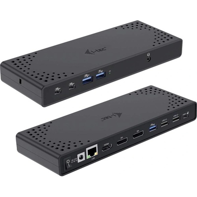 i-Tec USB-C HDMI Dual DP Docking Station with Power Delivery 100 W C31TRIPLE4KDOCKPD